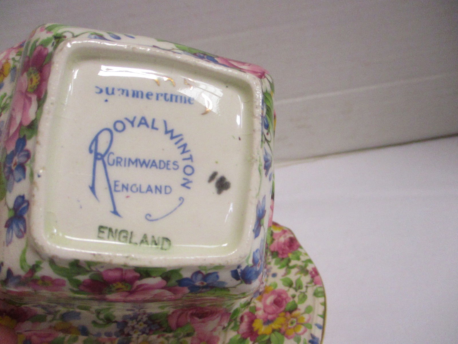 Early 1900's Porcelain Bowls, Creamer and Condiment/Jelly Set - 19