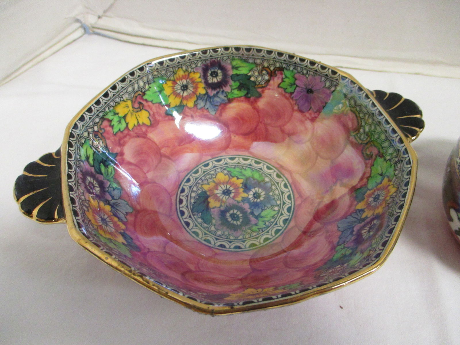 Early 1900's Porcelain Bowls, Creamer and Condiment/Jelly Set - 2