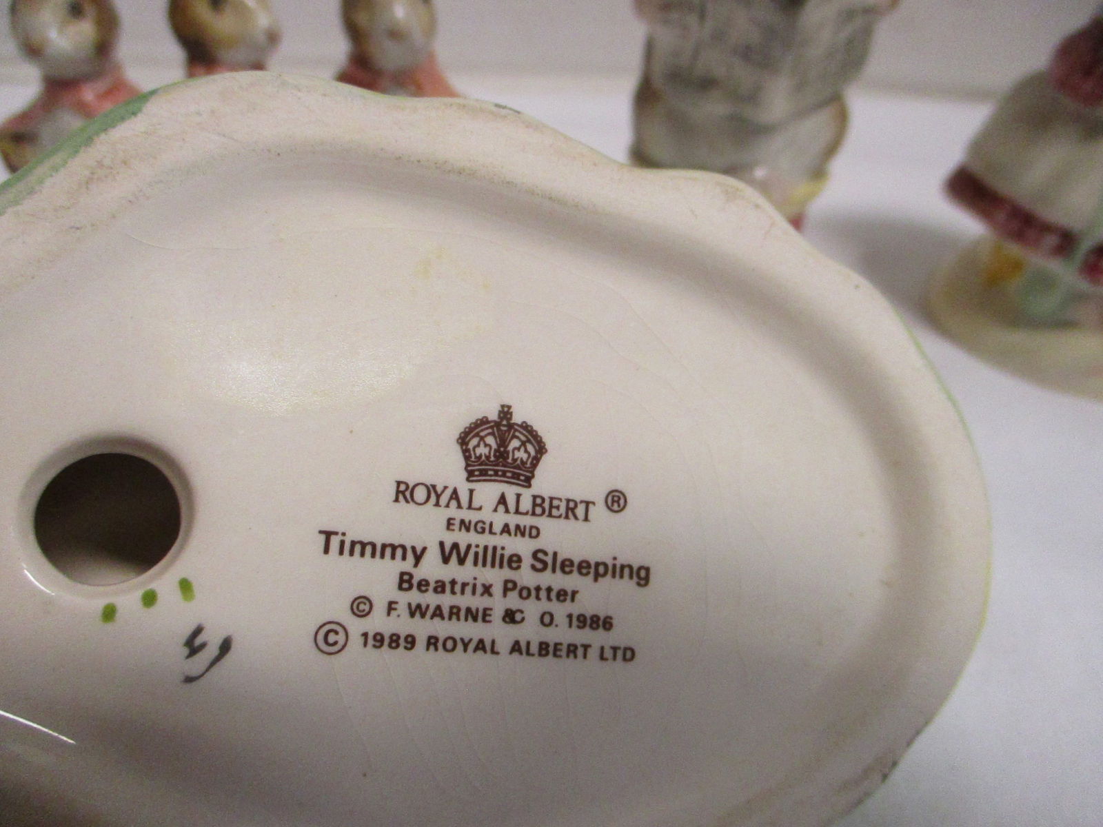 Four Beatrix Potter Porcelain Figurines - 3