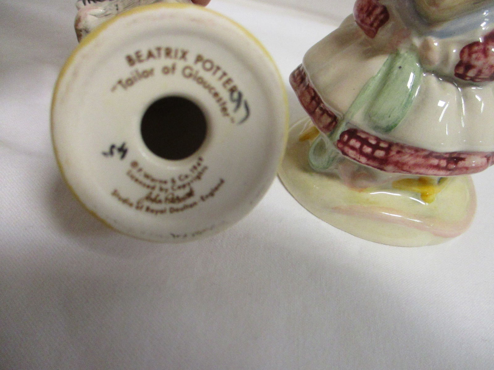 Four Beatrix Potter Porcelain Figurines - 8