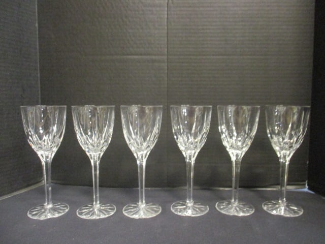 Six Mikasa "Apollo" Style Crystal Stems (1 of 9)