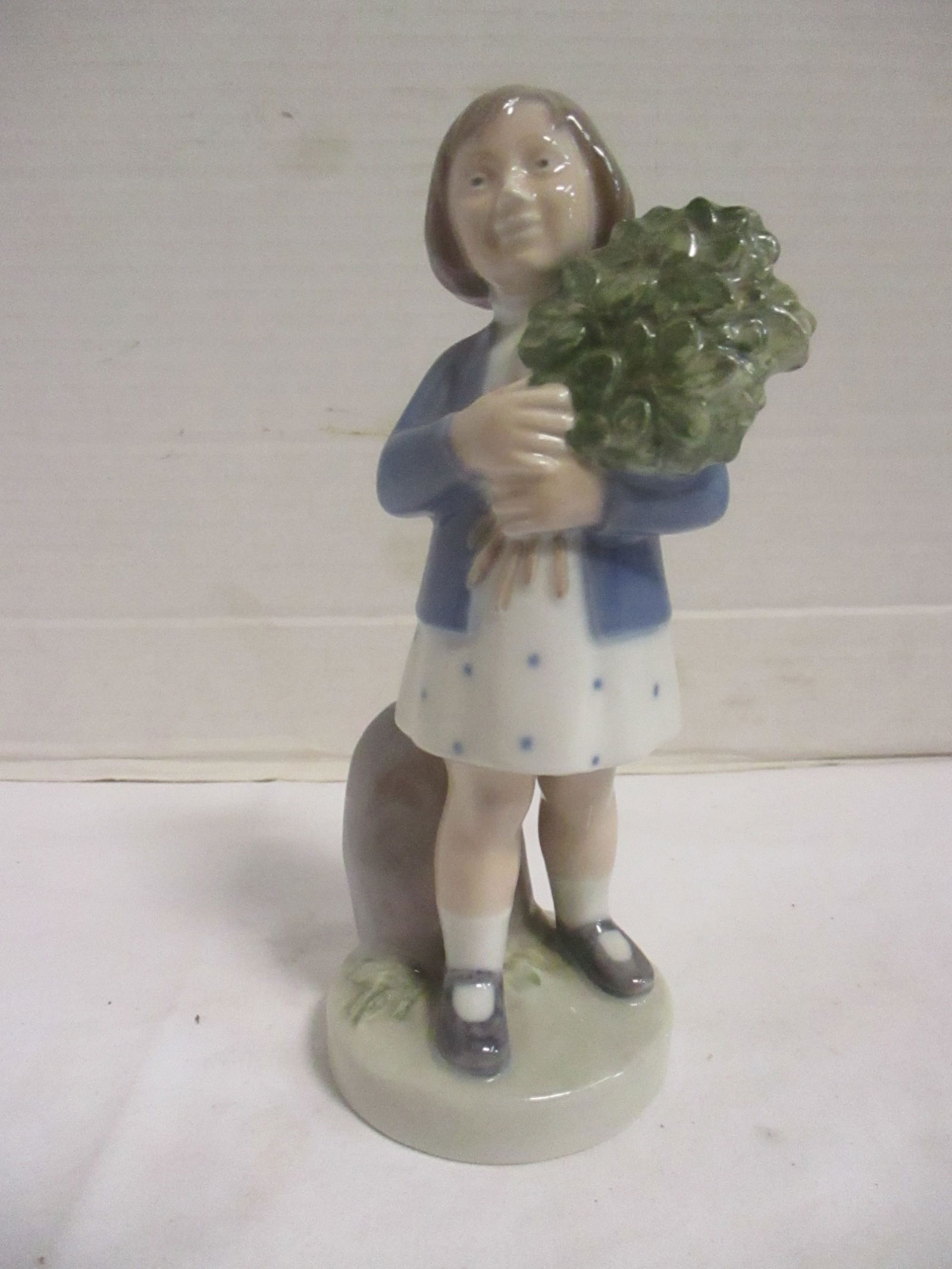 Circa 1964 B&G Bing & Grondahl "Little May Girl" Porcelain Figure (1 of 6)