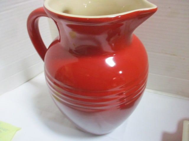 Le Creuset Cerise Pitcher and Casserole Baker - 4