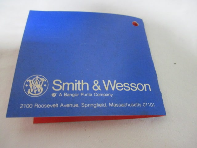 Smith & Wesson 1975 Brass Belt Buckle in Original Box - 6