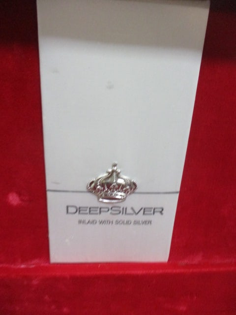 Midcentury Carved Oak Silver Chest - 2