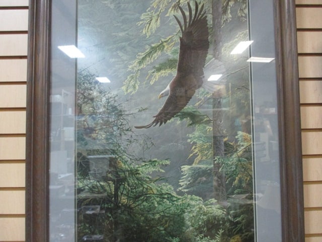 Framed and Matted "Morning Flight" by Ron Parker Print - 6