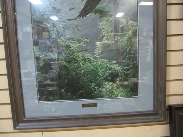 Framed and Matted "Morning Flight" by Ron Parker Print - 7