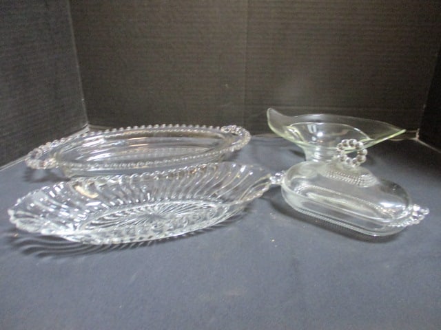Grouping of 1930-50's Elegant Glass Ware (1 of 13)