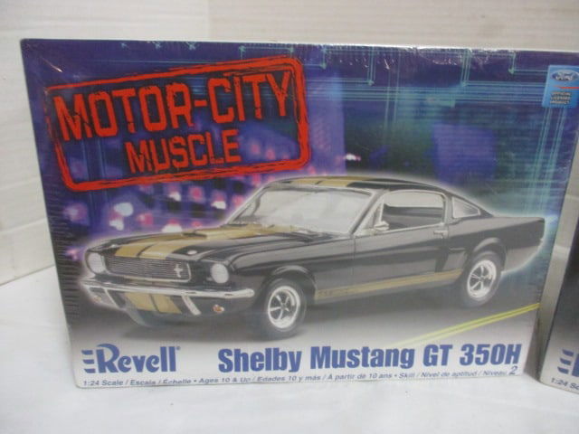 Two New Old Stock Revell Motor City Muscle Mustang Model Kits - 2