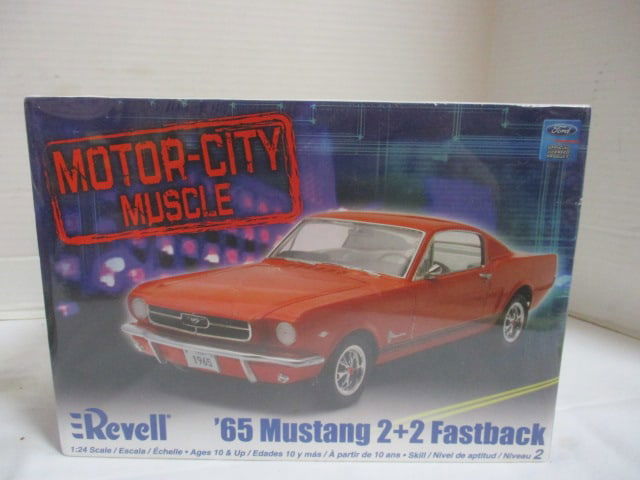 Two New Old Stock Revell Motor City Muscle Mustang Model Kits - 5