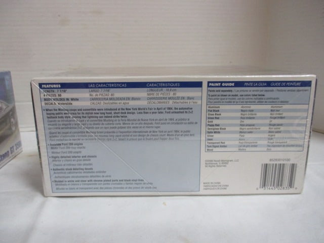 Two New Old Stock Revell Motor City Muscle Mustang Model Kits - 6