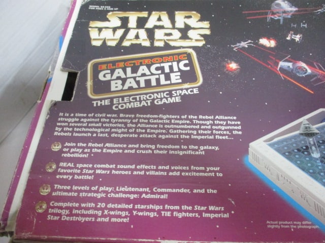 1997 Tiger Electronics Star Wars Electronic Galactic Battle Combat Game in Original Box - 10