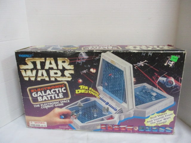 1997 Tiger Electronics Star Wars Electronic Galactic Battle Combat Game in Original Box (1 of 10)