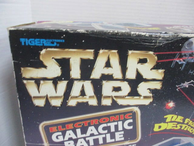 1997 Tiger Electronics Star Wars Electronic Galactic Battle Combat Game in Original Box - 2