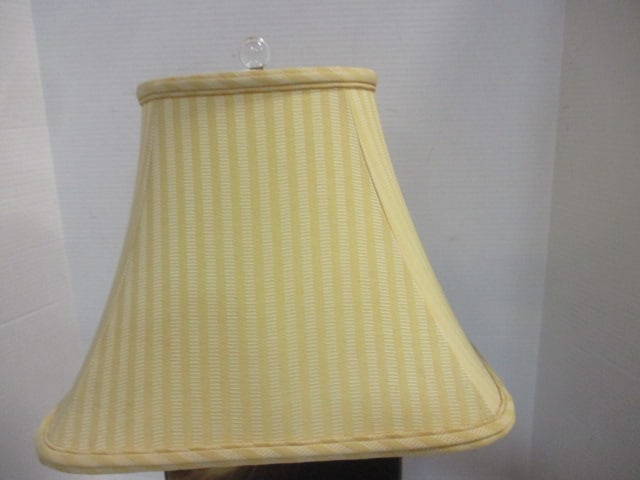 Marble Look Table Lamp - 3