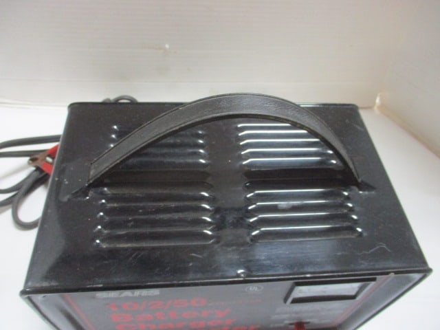 Sears 10/2/50 Amp 12 Volt Battery Charger/Starter - 5