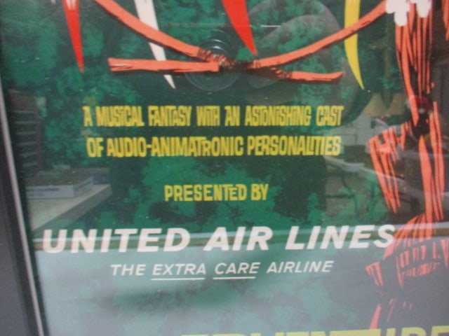 Framed Walt Disney's "Enchanted Tiki Room" Reproduction Movie Poster - 4