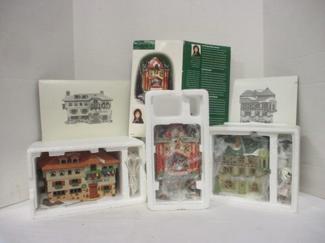 Three Dept. 56 The Heritage Village Collection Houses in Original Boxes (1 of 11)