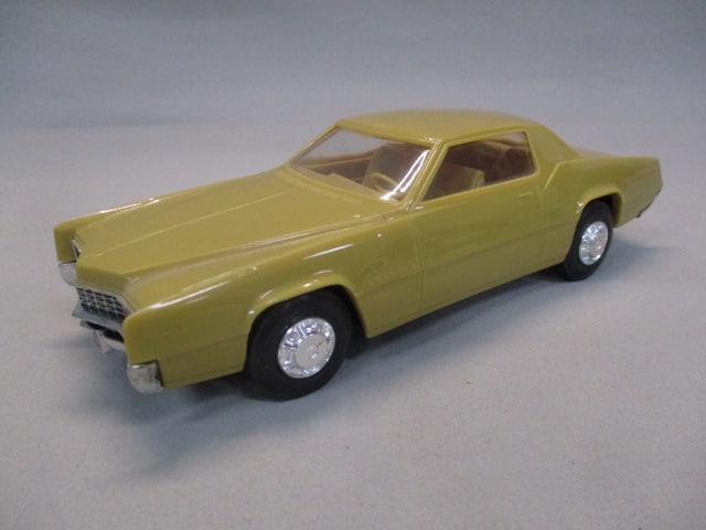 Vintage Cadillac Eldorado Hard Plastic Car with Original Box - 2