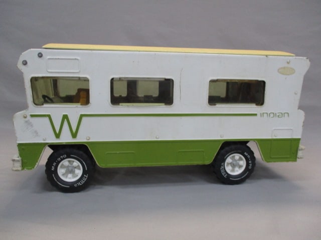 1970's Tonka Winnebago Indian Steel RV Camper Promo - 2