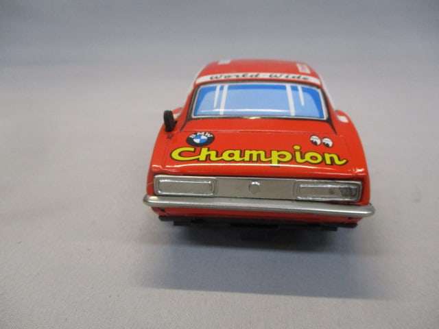 1970's/80's Champion Non-Fall Mystery Bump-N-Go Tin Toy - 9