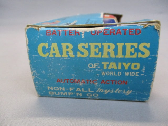 1970's/80's Champion Non-Fall Mystery Bump-N-Go Tin Toy - 2