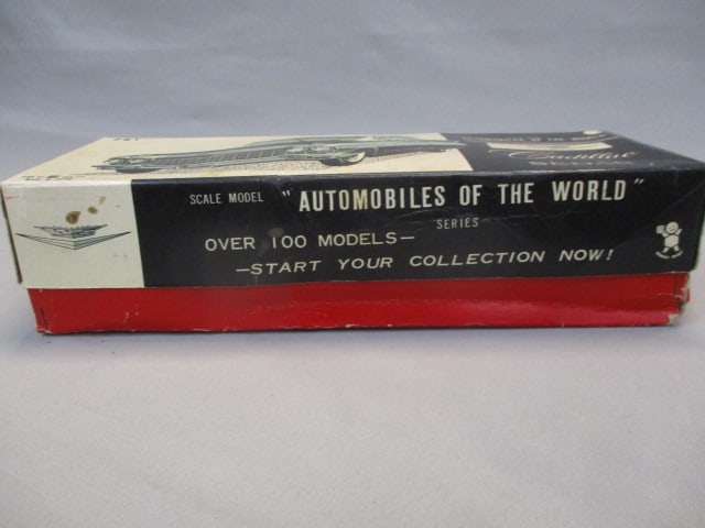 1963 Cadillac Tin Friction Toy w/Original Box By Bandai - 14