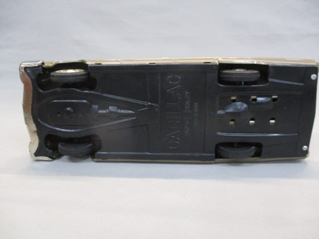 1963 Cadillac Tin Friction Toy w/Original Box By Bandai - 9
