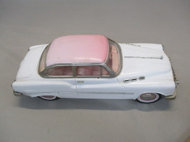 1950's Buick Standard Sedan Tin Friction Toy - 5