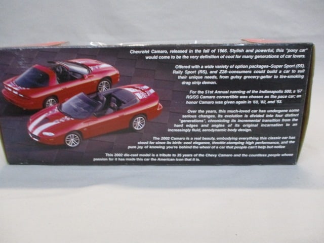 35th Anniversary 2002 Chevrolet Camaro SS Diecast Car - 6