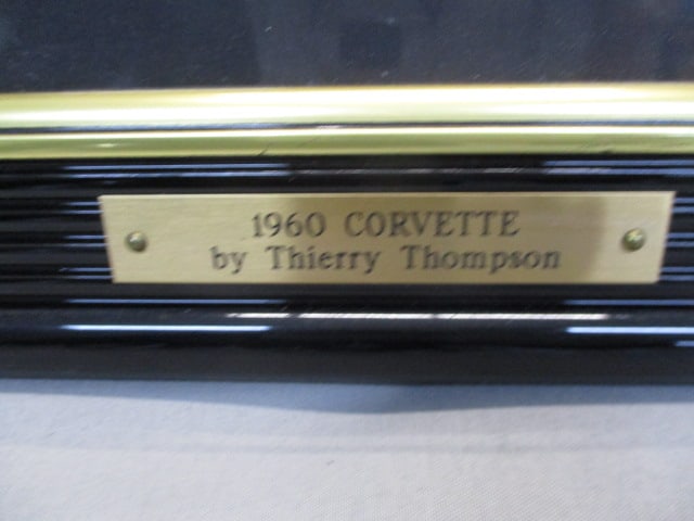 Framed & Matted Picture 1960 Chevrolet Corvette Stingray - 6