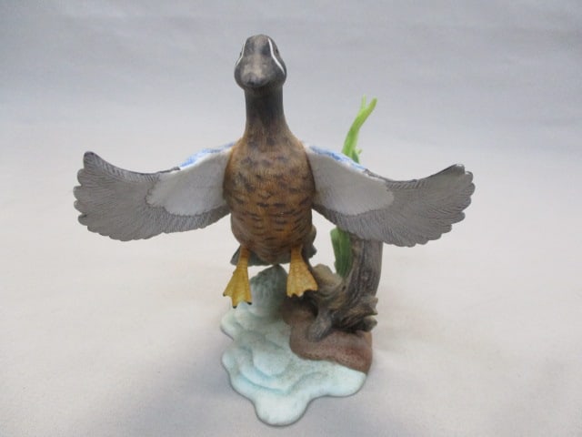 Lenox 1992 Porcelain "Blue-Winged Teal" Duck - 2