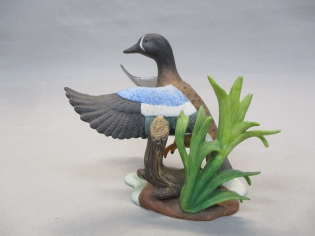 Lenox 1992 Porcelain "Blue-Winged Teal" Duck - 3
