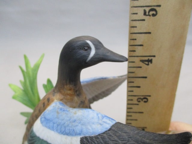 Lenox 1992 Porcelain "Blue-Winged Teal" Duck - 7