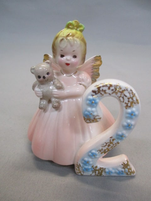 Josef Originals 2nd Birthday Angel 3": . 