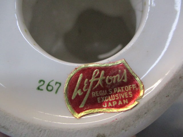 Vintage Lefton #267 Bluebird Coin Bank 6" - 5