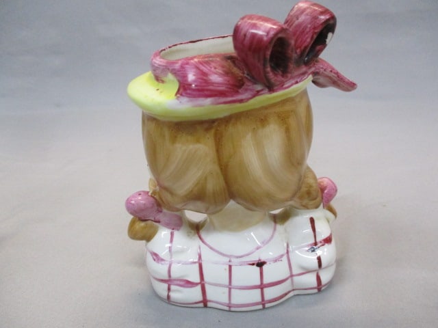 Royal Sealy Umbrella Girl Head Vase - 4