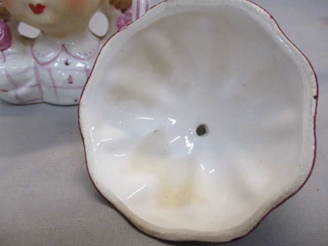 Royal Sealy Umbrella Girl Head Vase - 7