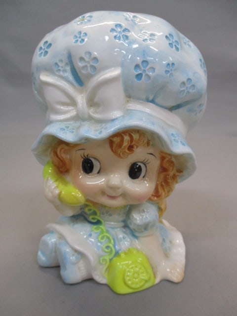 6.5 Relpo #6896 Lady Head Vase: .