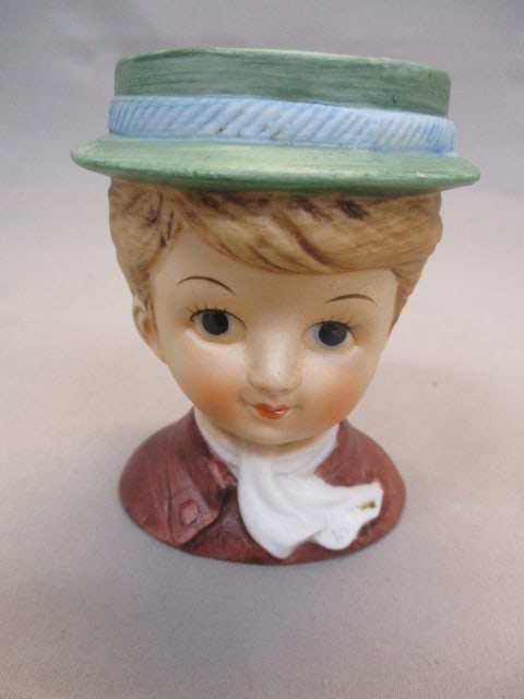 3.5 Lady Head Vase: .