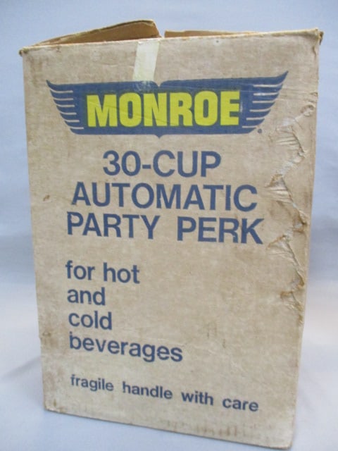 1960's Monroe 30 Cups Coffee Pot By West Bend - 9