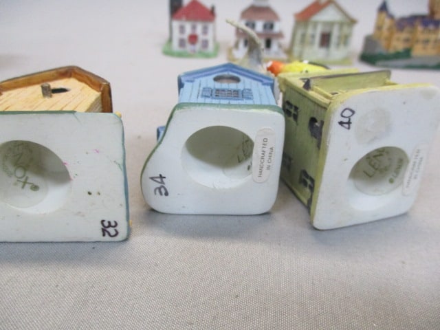 22 Vintage Lenox Collectibles Thimbles - 7