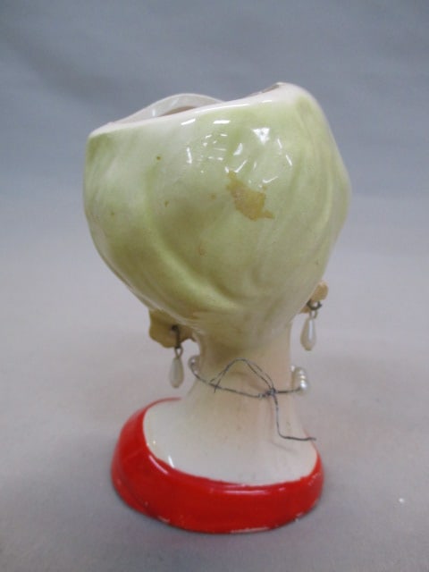 3.5" Lady Head Vase - 4