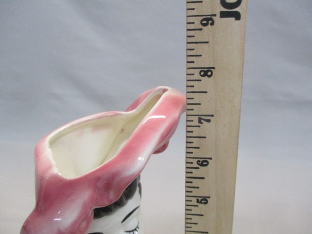 7.5" Lady Head Vase - 6