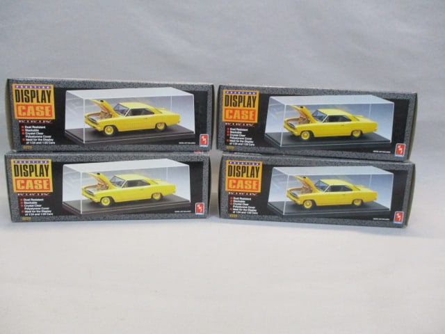 4 Boxes Prestige Display Cases New Old Stock: . 