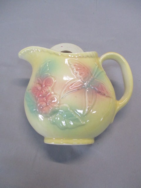 Hull Pottery #81 Wall Pocket "Sun Glow" Pitcher Made in USA: 6.5" x 5.5"