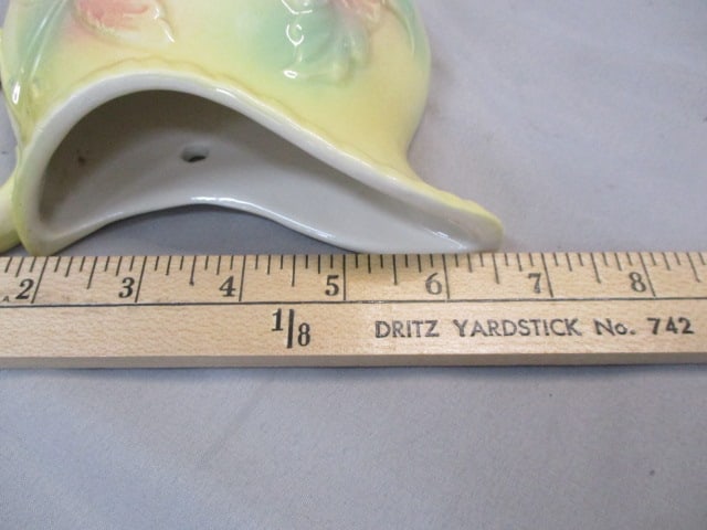 Hull Pottery #81 Wall Pocket "Sun Glow" Pitcher Made in USA - 8