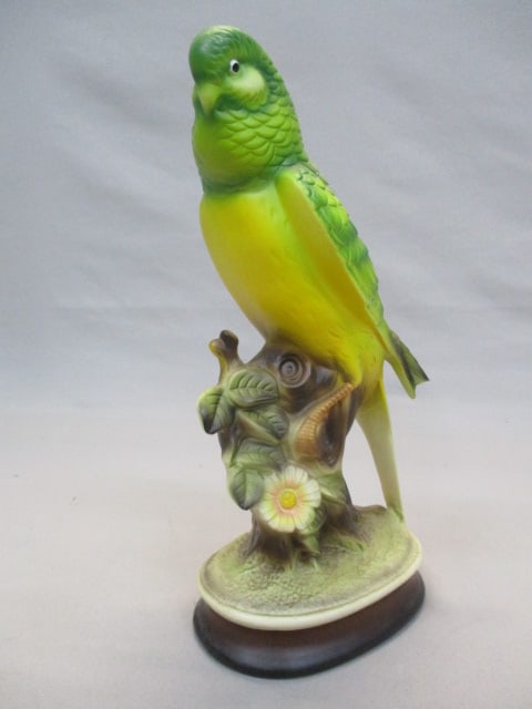 Ceramic Parakeet Figurine 19.5" (1 of 5)