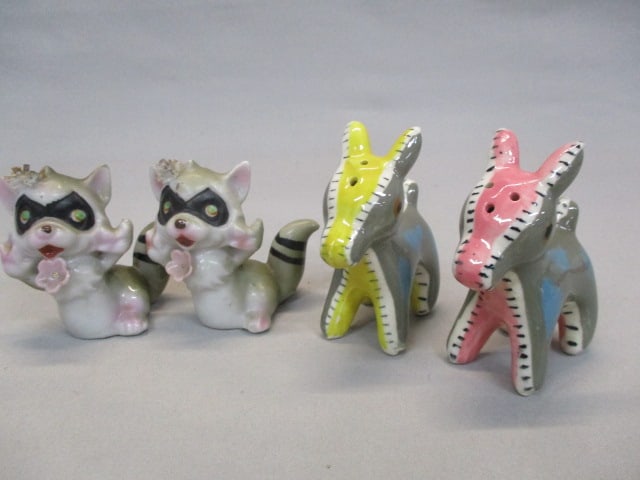 8 Vintage Salt & Pepper Holders - 3