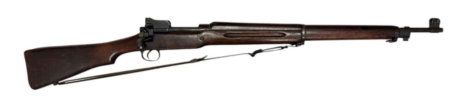 WWI US Model 1917 Eddystone P17 .30-06 SPRG. Lee Enfield Bolt Action Rifle: S#: 618483 | 26" Barrel | Barrel dated 1918 | Crisp and visible armory cartouches on the stock. Crisp and visible armory stamps on receiver and bolt | Everything looks to be Eddystone manufactured | C